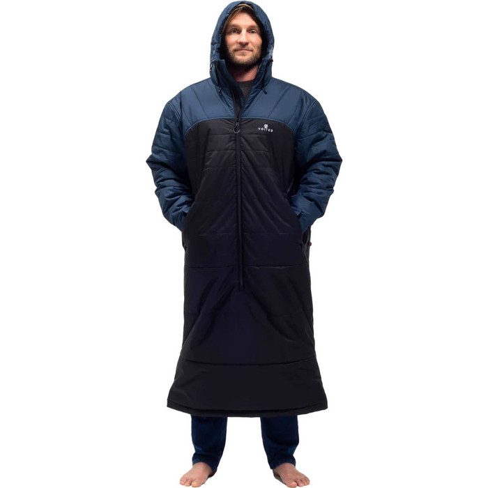 2023 Voited Premium Camping Wearable Sleeping Bag V22UN02SBSLS - Navy / Black / Navy